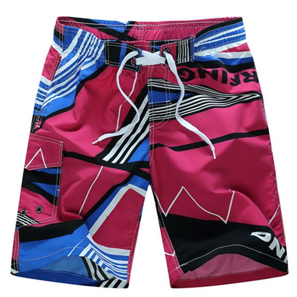 Men Swimming Trunks Plus Size Swimsuit