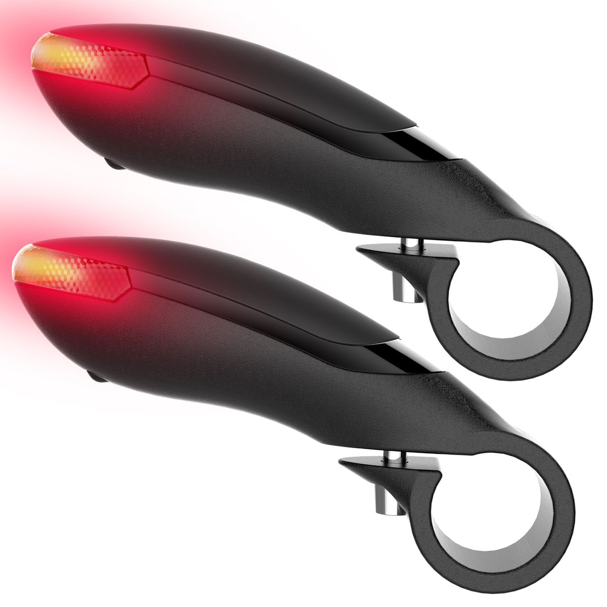 Bike Handlebar End Grips 2pcs Bicycle Bar Ends Handle Grips