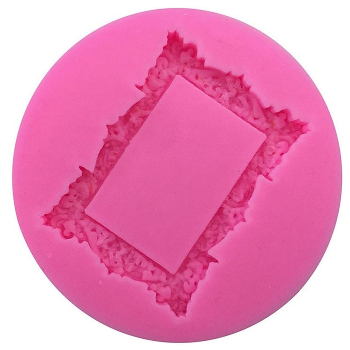 Cake Baking Mold Vintage Rectangle Shape Silicone Homemade-