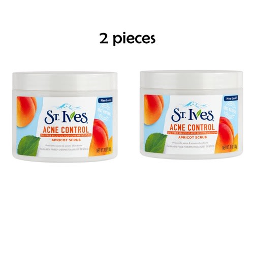 Acne Control Apricot Scrub - 200g- 2 Pieces