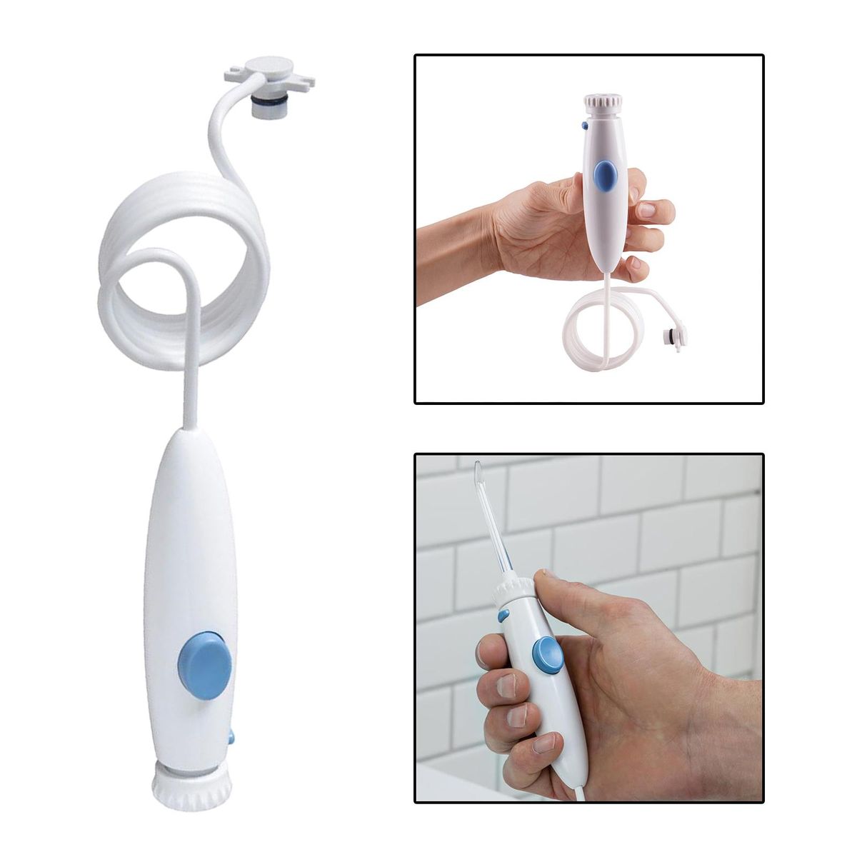 Water Flosser Handle Hose Assembly For WP-100 WP-150 Oral Irrigator