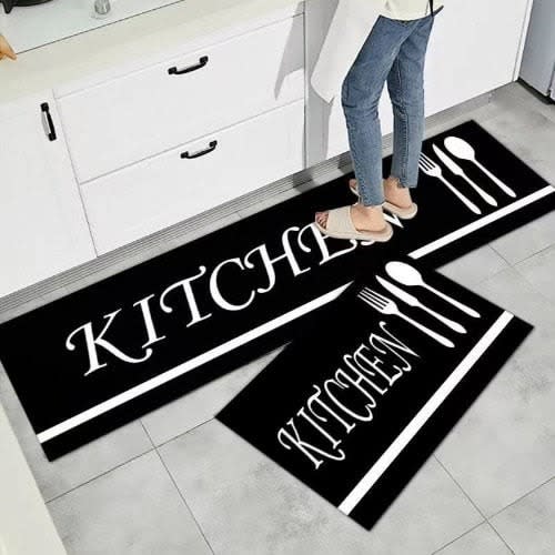 Kitchen Runner Floor Mat - 2pcs