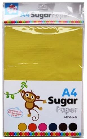 A4 SUGAR PAPER 60 SHEETS