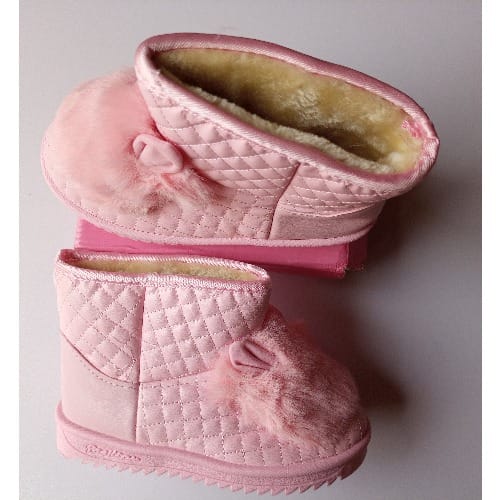 Girl's Fancy Padded Boot- Pink