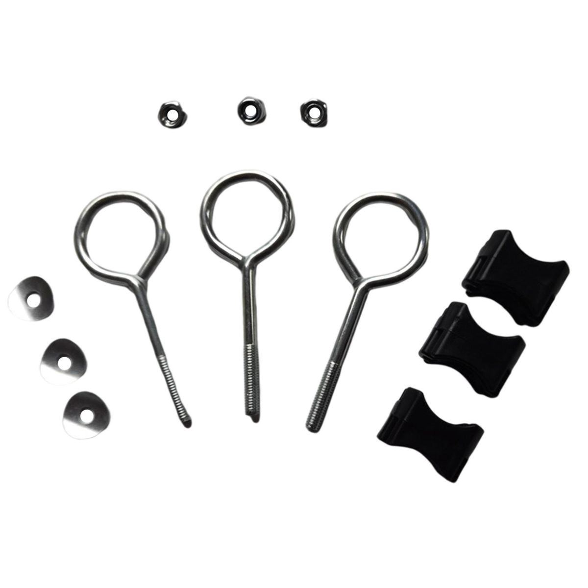 12 Pack Trampoline Screws,Anti-Loose Trampoline Bolts And Nuts