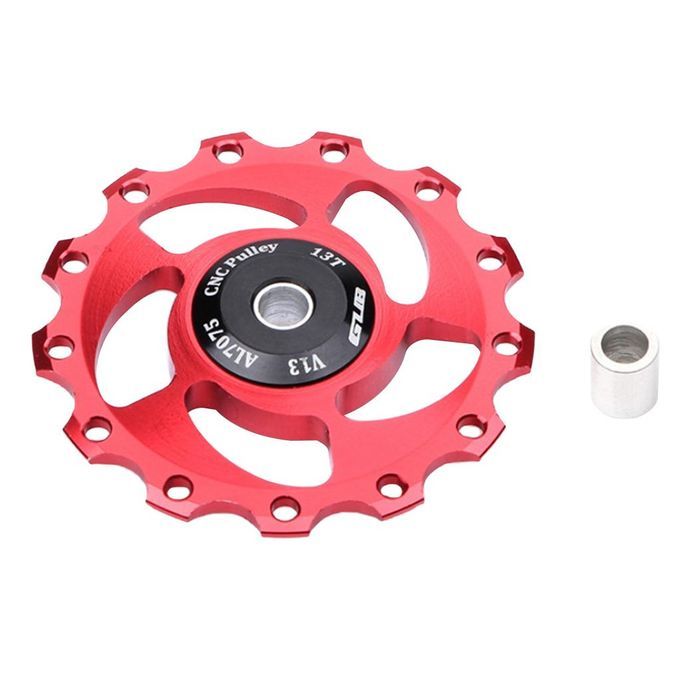Sealed Rear Derailleur Pulley For 13T  Wheel Red