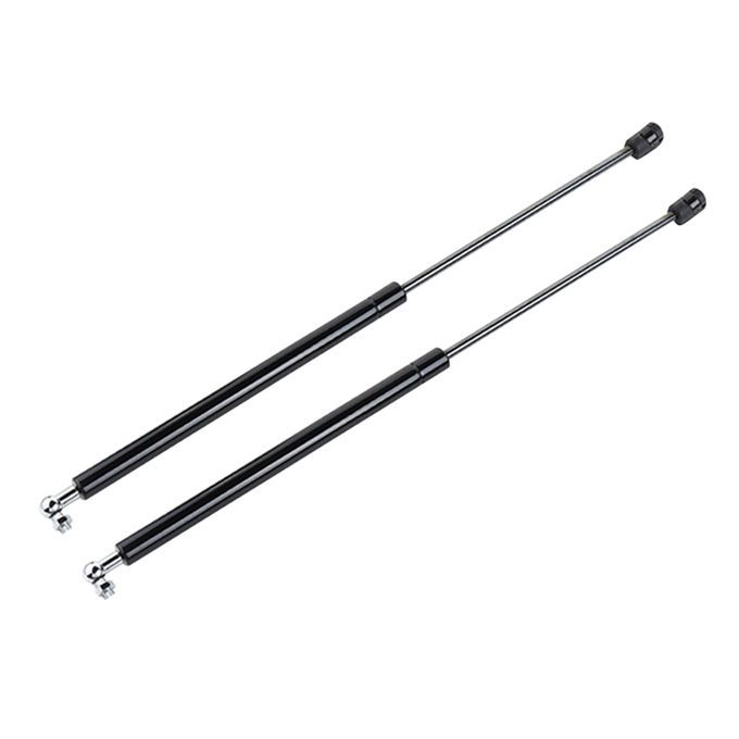 2Pcs Carbon Steel Front Hood Lift Support Hydraulic-Black