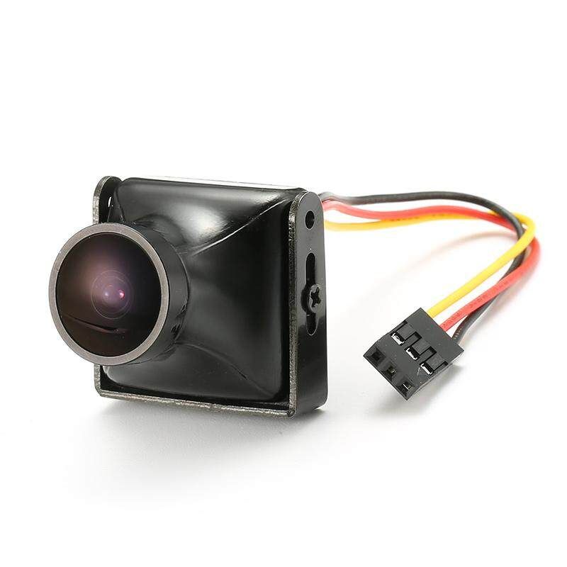 1/3CMOS SUPER HAD II 1200TVL 0.01Lux/1.2F PAL And NTSC Wide Angle FPV Camera Black