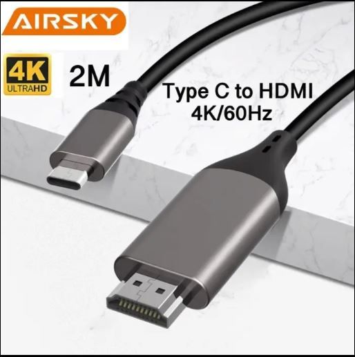 Hdmi To Type C 4K 2M Cable