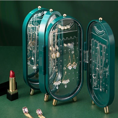 Jewelry Organizer & Storage - Green