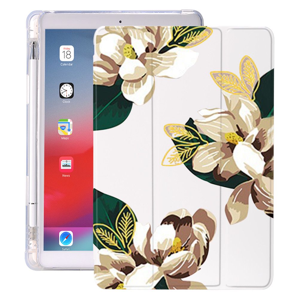 Fashion Flower Case For IPad 7th 8th Generation Cover With