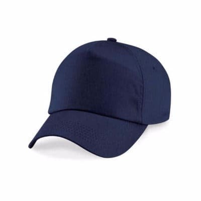Plain Baseball Face Cap - Navy Blue.