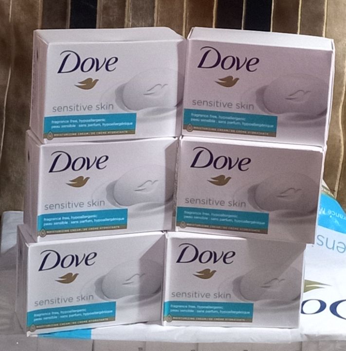 Sensitive Skin Cream Bar Soap (106g X 6pcs)