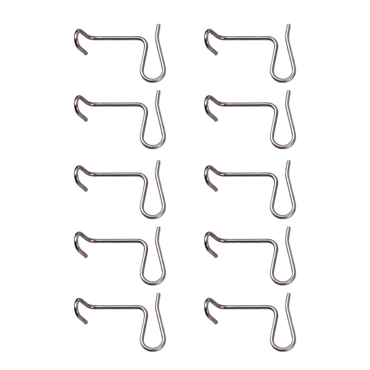 10 PCS Fence Wire Tightener Metal Fence Post Tightening Tensioners Garden Farm Orchard Fence Wire Tensioning Clips Tool
