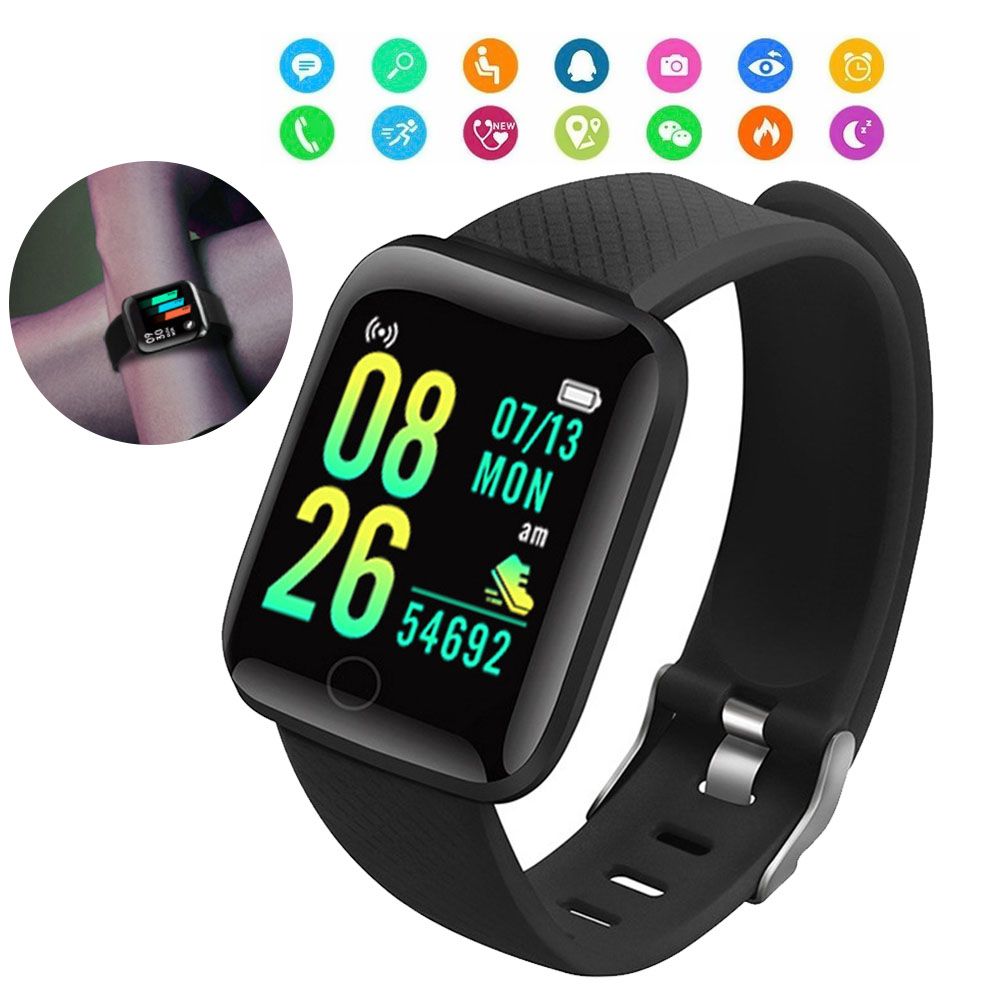 Smart Watch Bluetooth For Android IOS Waterproof Sport