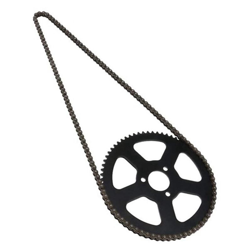 25H 136 Chain + 68T Sprocket 2 Stroke 47CC 49CC for Mini