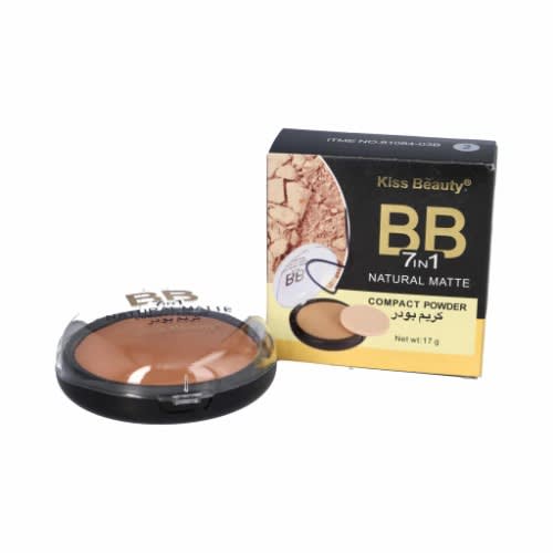 Kiss Beauty Bb 7in1 Compact Powder - 3 Colors - 20g