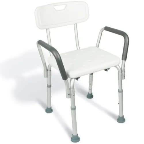 Elderly Bath Tub Shower Seat With Backrest And Protective Side