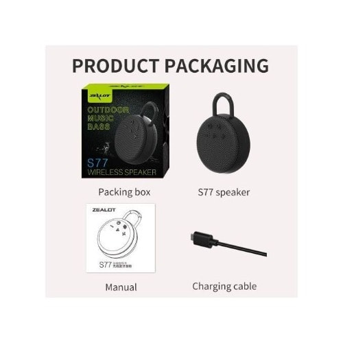 S77 5w Wireless Portable Bluetooth Speaker