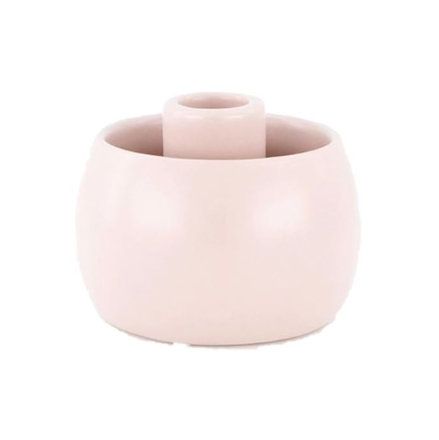 Tiana Candle Stick, Beige- A Simple Mess