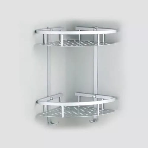 Bathroom Shelf - Stainless Shower Storage 2 Step