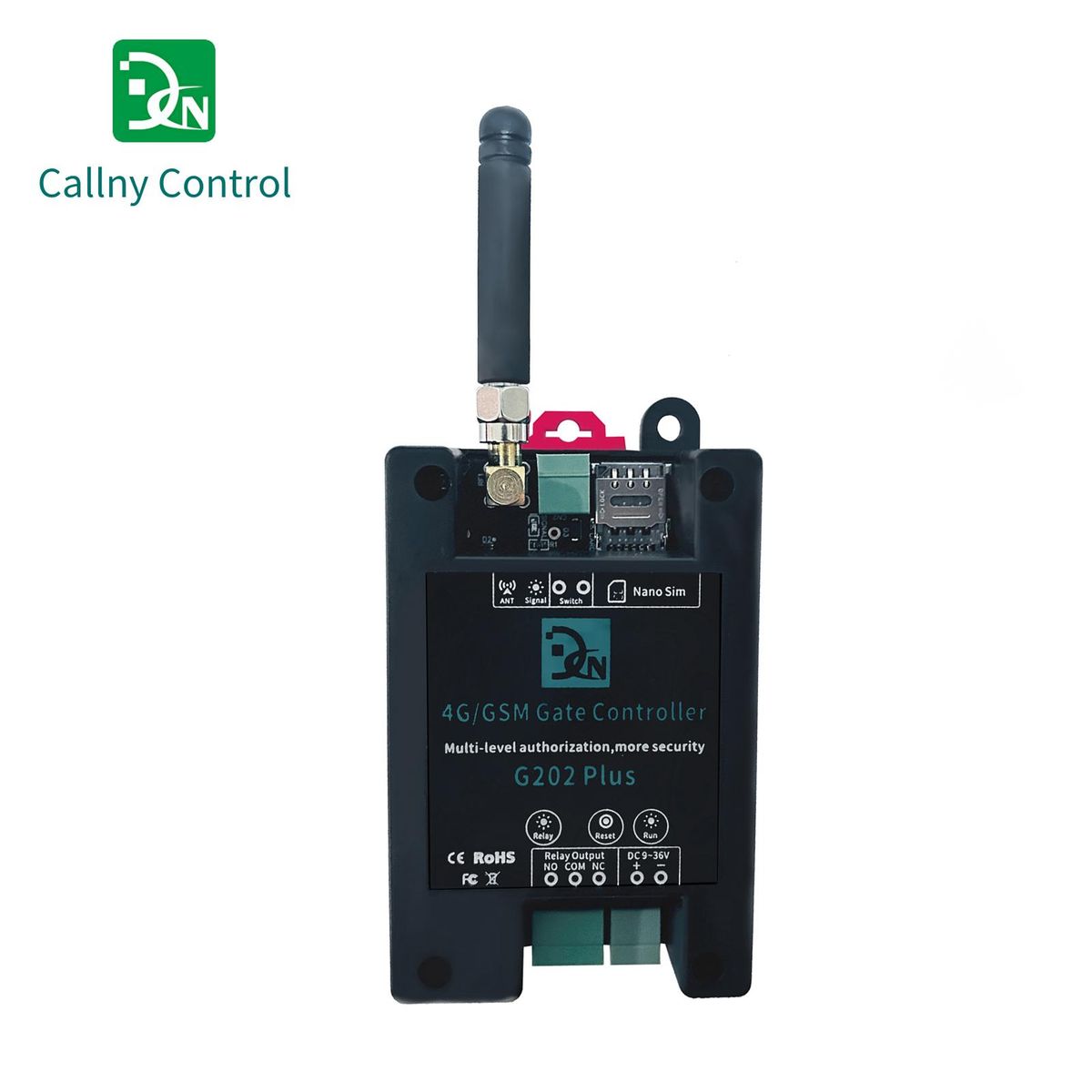 4G/GSM G202Plus Gate Controller Wireless Remote GSM Gate Opener Authorizing Regular Users is not Supported callny control(APP)