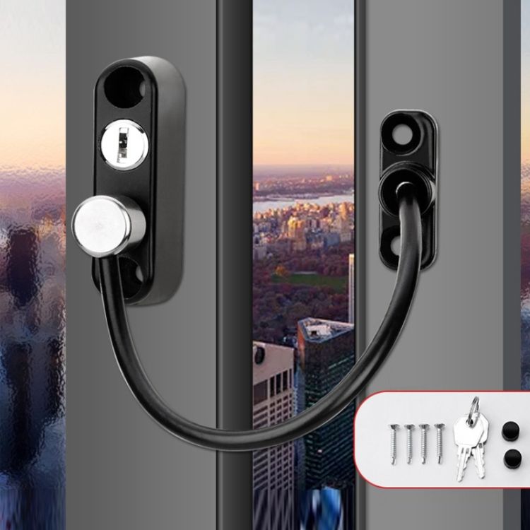 Children Anti-fall Safety Lock, Color: Black (High Standard)