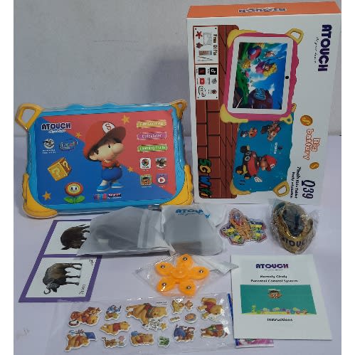 Q39 - 8GB RAM - 256GB ROM - 7" - Andriod Educational Tablet - 5000mAh - Blue