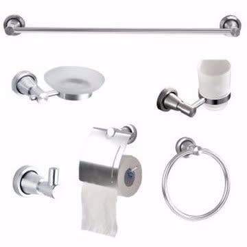 7 In 1 Aluminum Bathroom Accessories