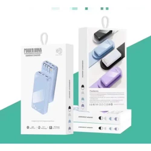 Backup Power Bank External Battery Pack Charger For Cell Phone - 20000mAh