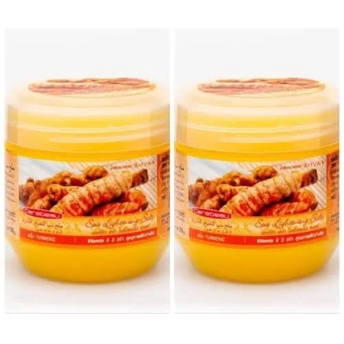 Tumeric Lighting Body Scrub - 700g X 2pcs