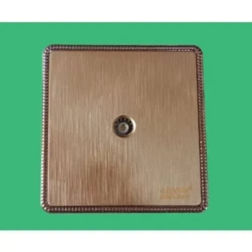 Tv Socket - Gold