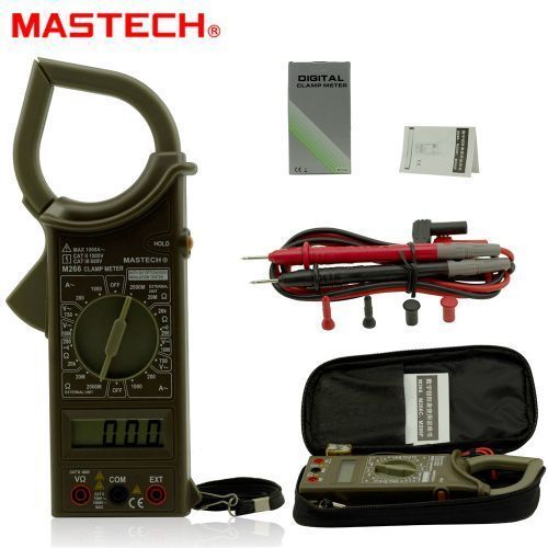 Mastech M266 Digital Ac Clamp Meter Ac/dc Voltage Ac Tester