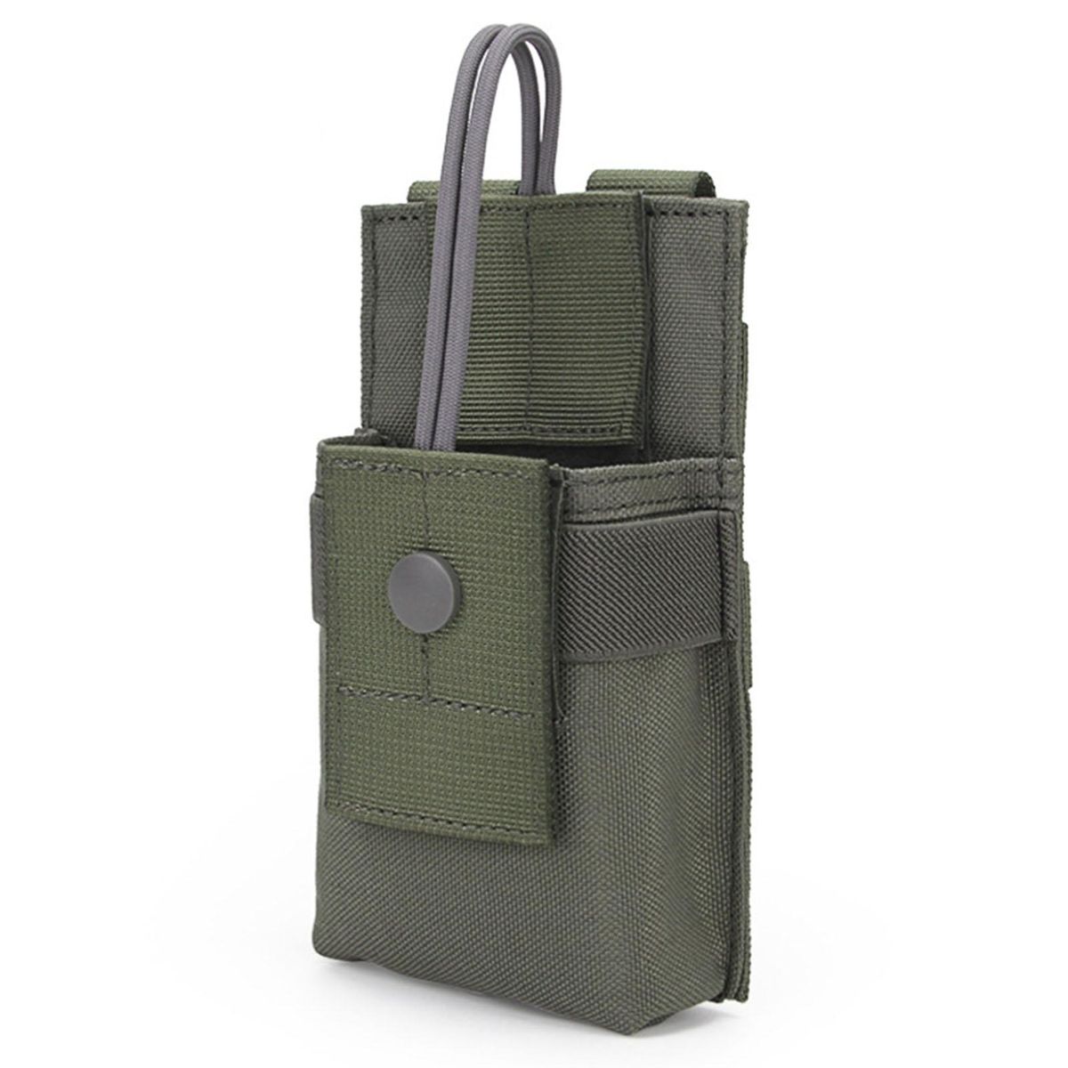 Talkie Holder Bag Outdoor Camping Interphone Carry Bag Grey