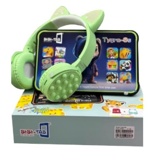 Bebe Tab Tygra 8s Android Kids Tablet - 8" - 128GB ROM - 4GB RAM - Android 12 - 5000mAh