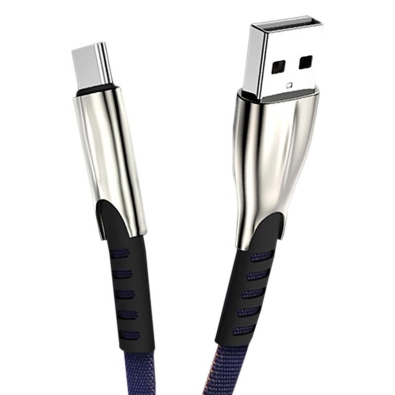 Fast Chargeing USB C Data Cable for Fast USB Type C Cable for Samsung S8 S9 S10 Huawei P20 Super Charge(Blue)