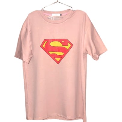 Superman Unisex Maxi Casual Roundneck - Shortsleeved Tshirt Polo