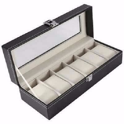 Wristwatch Storage Box - 5 Slots
