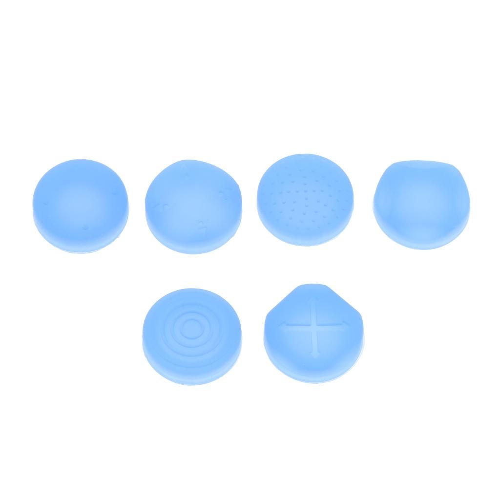 6x Analog Stick   Handles For PS PSV1000 2000 Blue