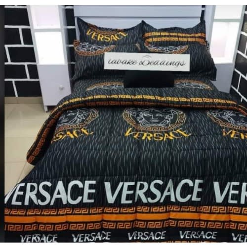 Versace Inspired Duvet Cover With 2 Pillow Cases