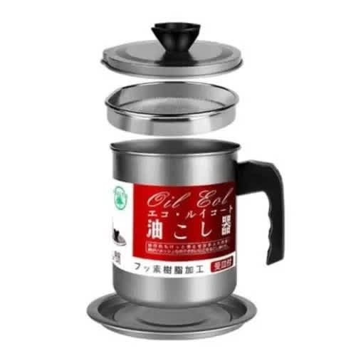 Stainless Steel Oil Storage Container - 2L