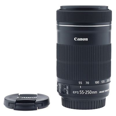 55 - 250mm Lens Canon EF-S Telephoto Lens For Canon EOS 1300D 1200D 700D 60D 70D 80D 6D 7D 5D2 5D3 600D And More