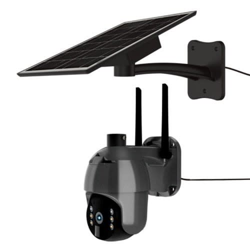 Intelligent Solar Energy 4g Alert Ptz Camera Ip66 Night Vision Pir Surveillance System
