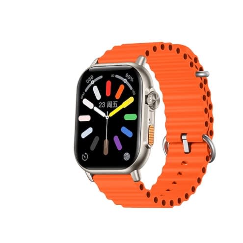 Latest Ultra Smartwatch Unisex 2.02&rdquo; Big Screen HD Display BT Call IP68 Wireless Charger