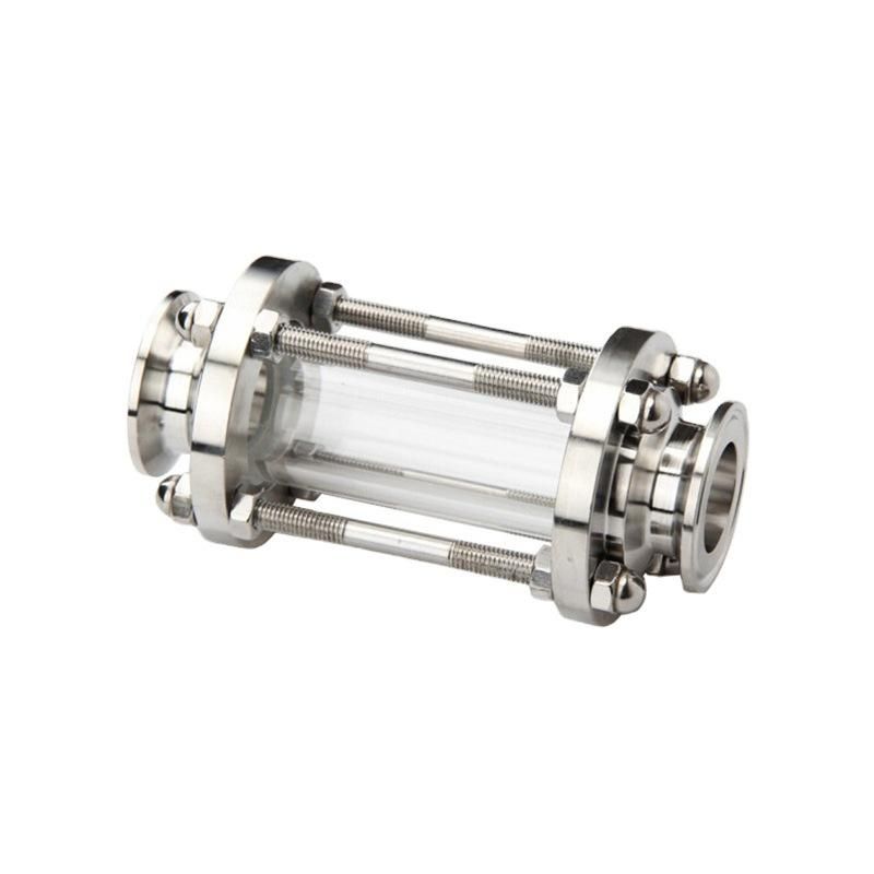 Quick Installation Connection Fluid Endoscope Food Grade Stainless Steel Straight-through Endoscope Glass Pipe Slight Cup