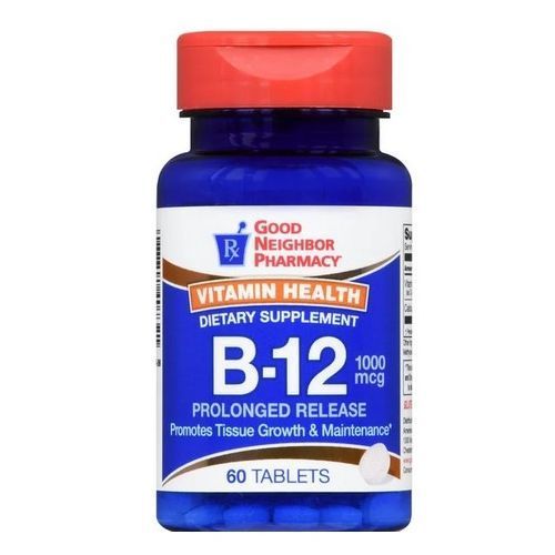Vitamin B-12 1000 Mcg 60Tablets