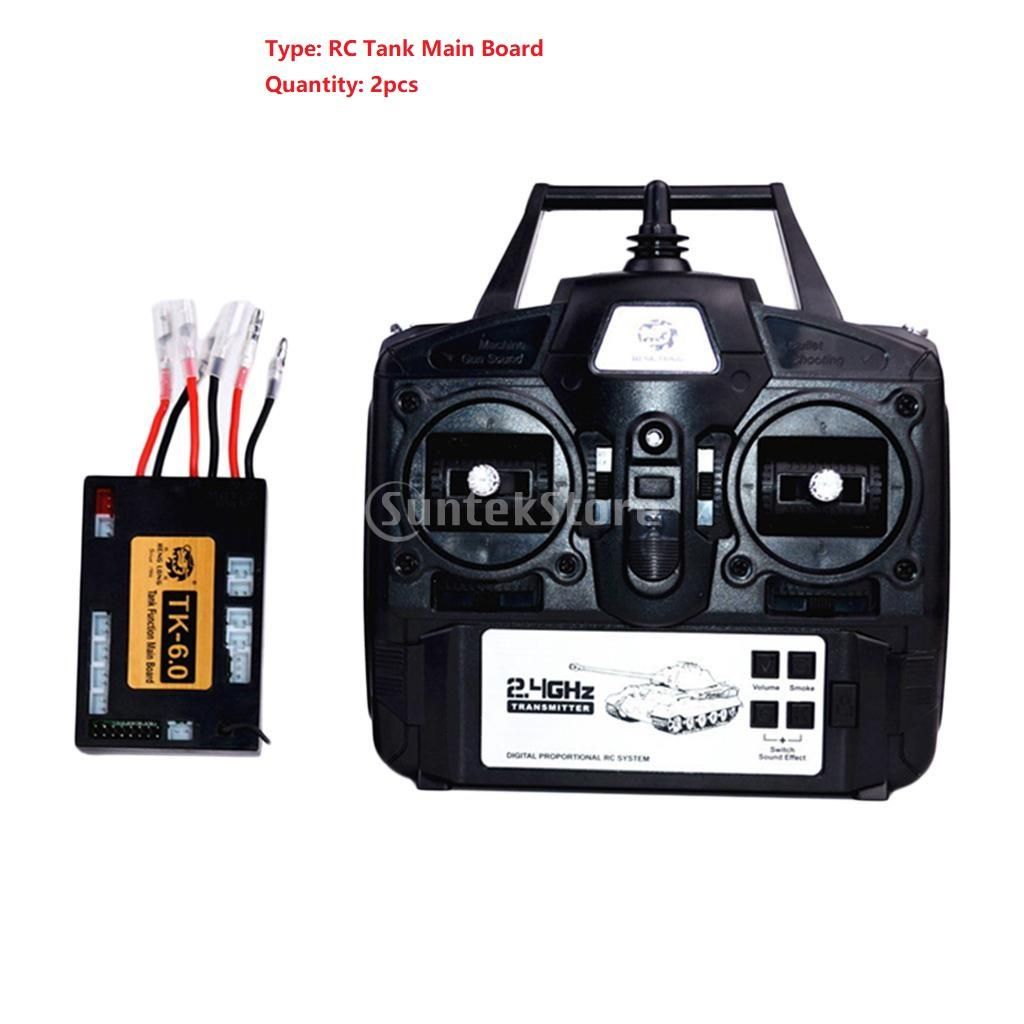 2 Set 1/16 RC Tank Function Main Board Tank Part For Heng Long Model