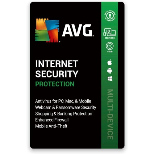 Internet Security - 10 Devices - 1 Year
