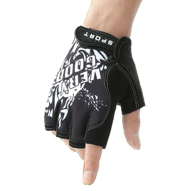 1pair Outdoor Sports Summer Non- Fitness Gloves