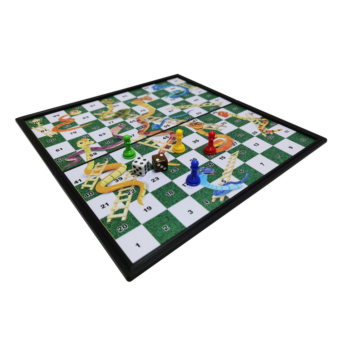 Portable Magnetic Ludo Board Games Classic Snakes And